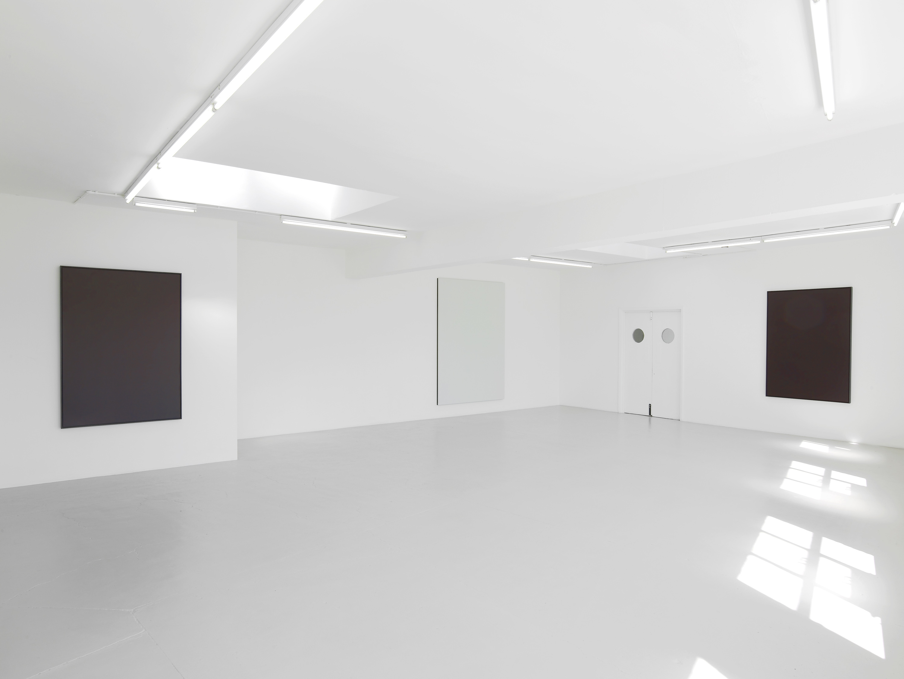 Abstract painting installation by artist Scott Lyall exhibited at Campoli Presti art gallery in London 2014