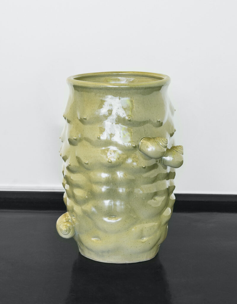 Image of Stoneware jar with body fragments and snails by Daniel Dewar & Grégory Gicquel