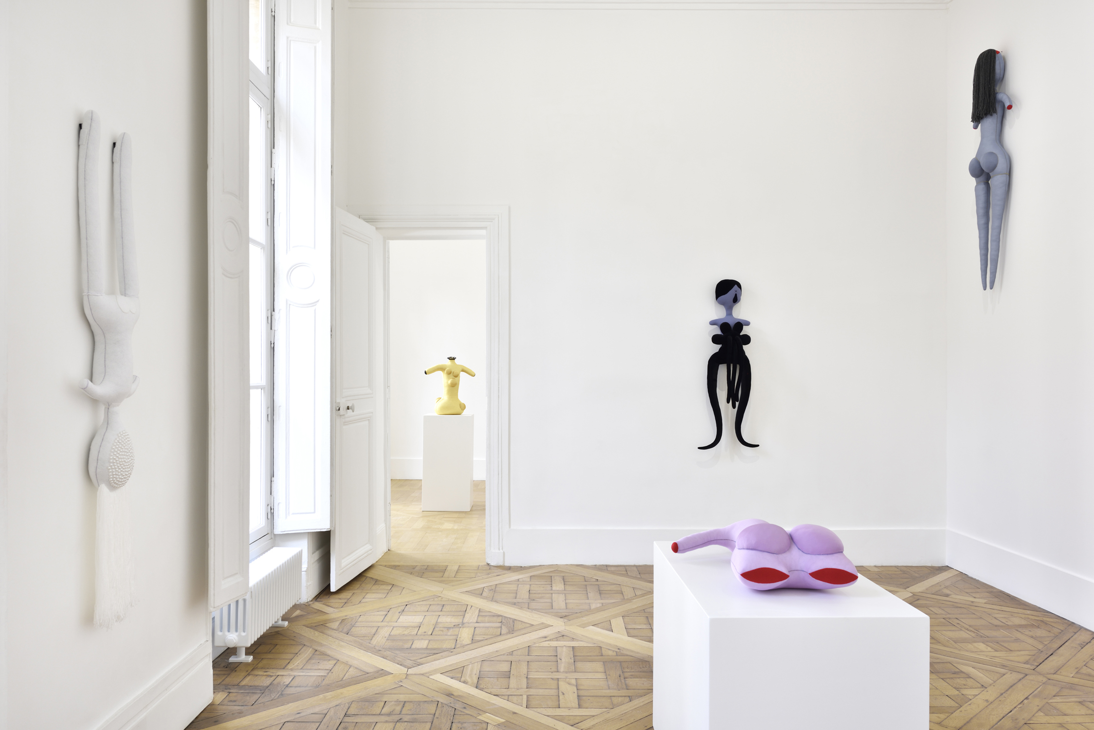 Sculpture installation by artist Penny Goring in Escape from Blood Castle at Campoli Presti Paris 2020